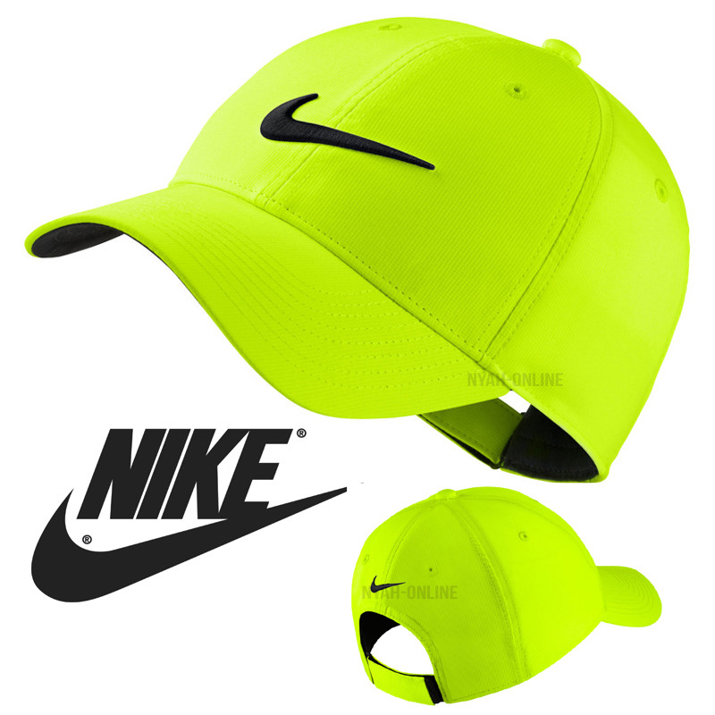 nike lime green cap